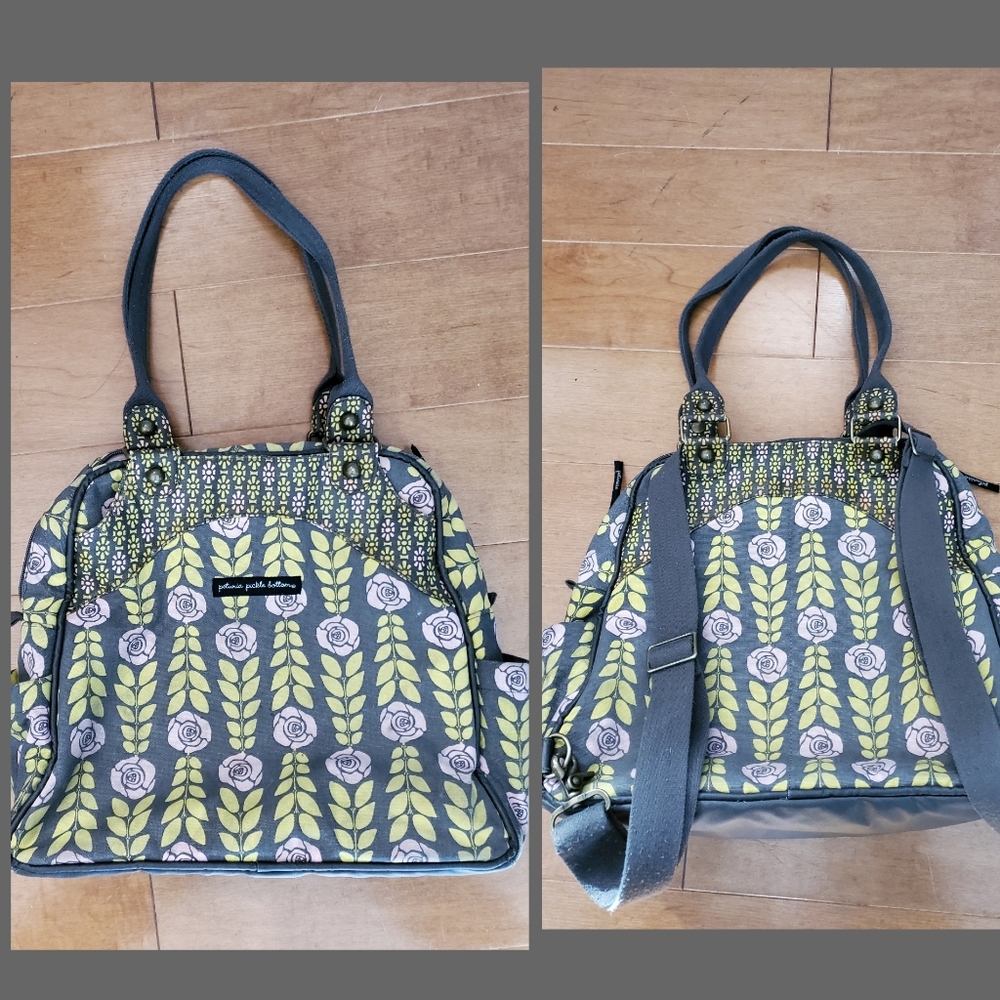 Petunia Pickle Bottom Sachey Canvas Baby Diaperbag